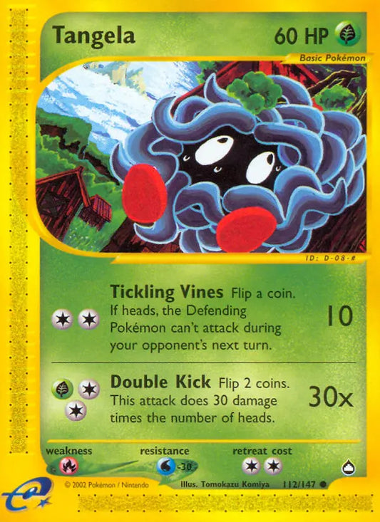 Tangela 112 Aquapolis Pokesingles