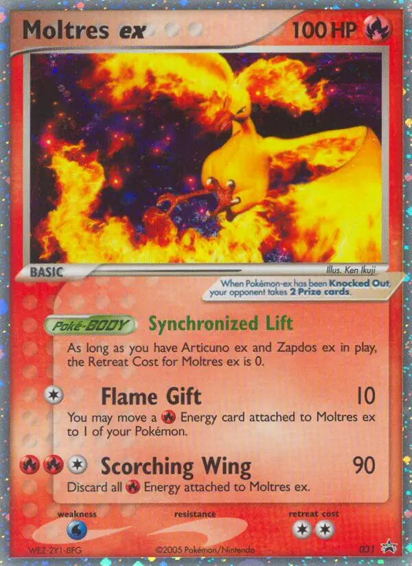 Moltres ex 31 Nintendo Black Star Promos Pokesingles