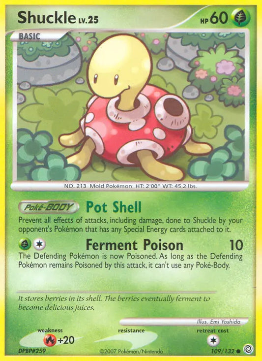 Shuckle 109 Secret Wonders Pokesingles