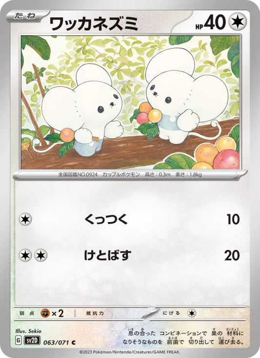 Tandemaus 63 Snow Hazard Pokesingles