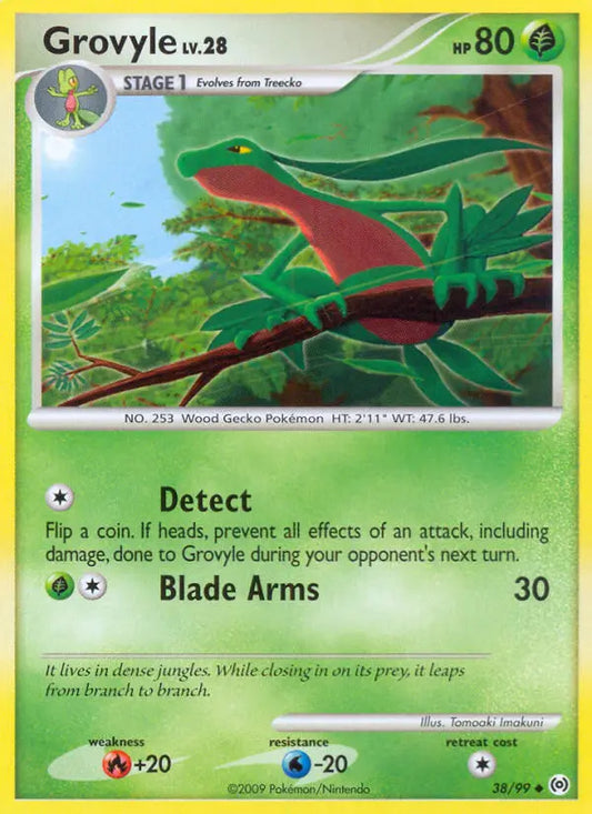 Grovyle 38 Arceus Pokesingles