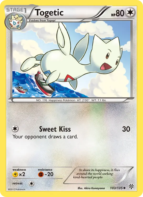 Togetic 103 Plasma Storm Pokesingles