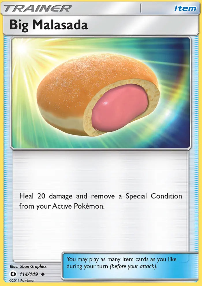 Big Malasada 114 Sun & Moon Pokesingles