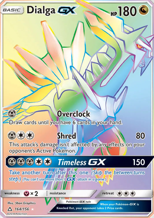 Dialga GX 164 Ultra Prism Pokesingles