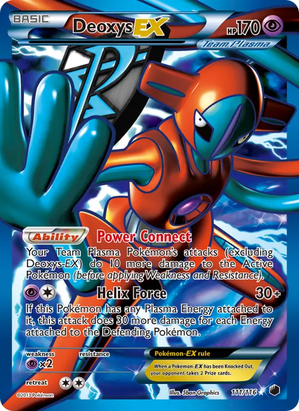 Deoxys-EX 111 Plasma Freeze Pokesingles
