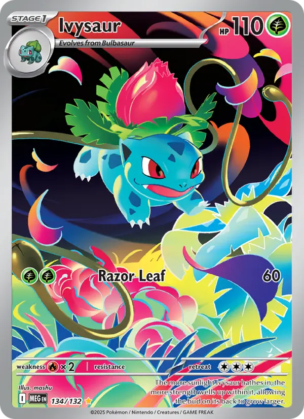 Ivysaur 134 Mega Evolution Pokesingles