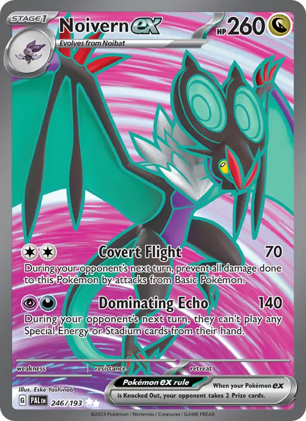 Noivern ex 246 Paldea Evolved Pokesingles