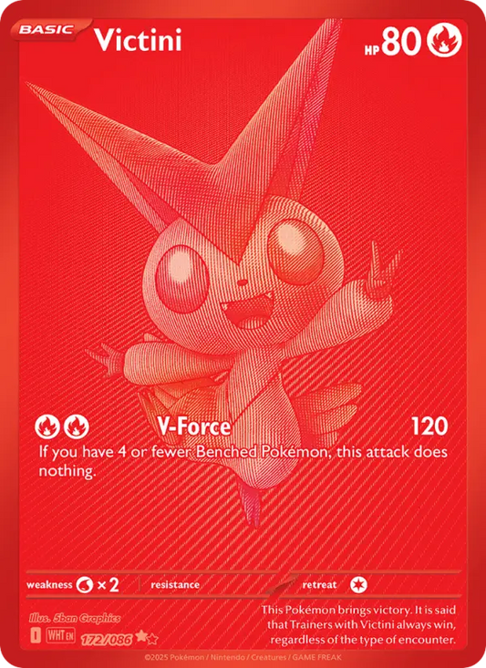 Victini 172 White Flare Pokesingles