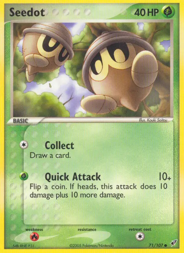 Seedot 71 Deoxys Pokesingles