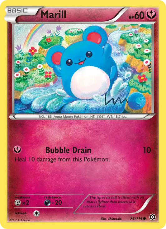 Marill 76 Steam Siege Pokesingles