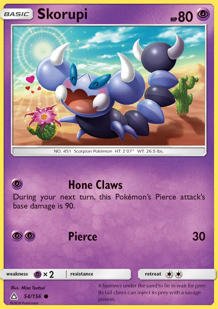 Skorupi 54 Ultra Prism Pokesingles
