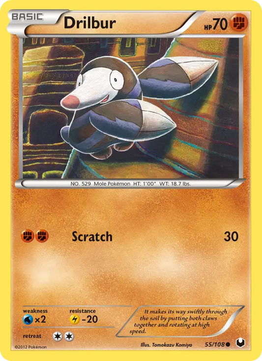 Drilbur 55 Dark Explorers Pokesingles