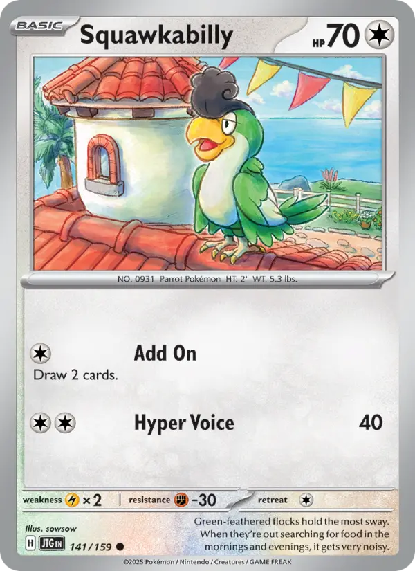 Squawkabilly 141 Journey Together Pokesingles