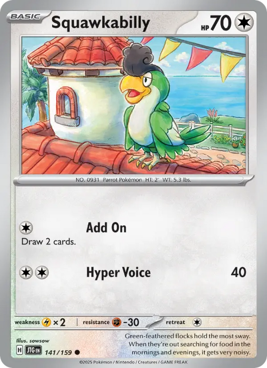 Squawkabilly 141 Journey Together Pokesingles