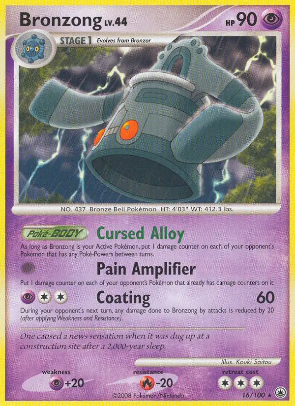 Bronzong 16 Majestic Dawn Pokesingles