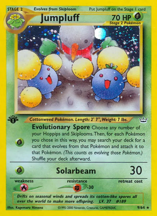 Jumpluff 9 Neo Revelation Pokesingles