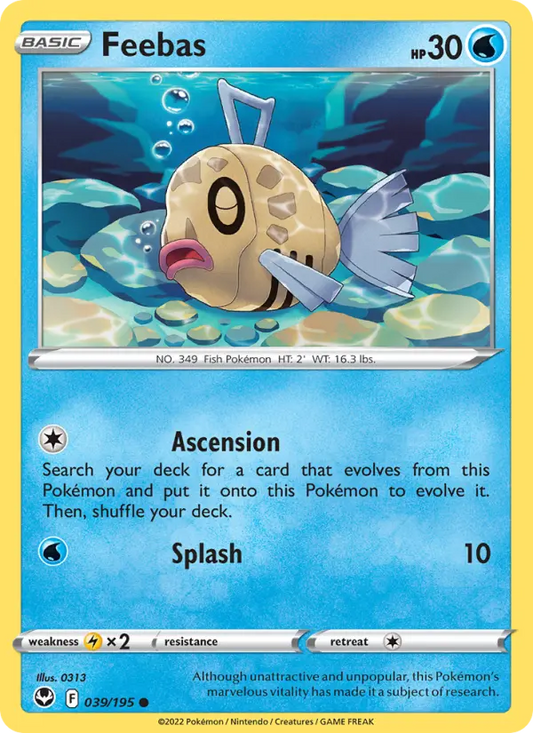 Feebas 39 Silver Tempest Pokesingles