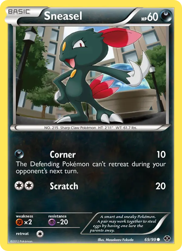 Sneasel 69 Next Destinies Pokesingles