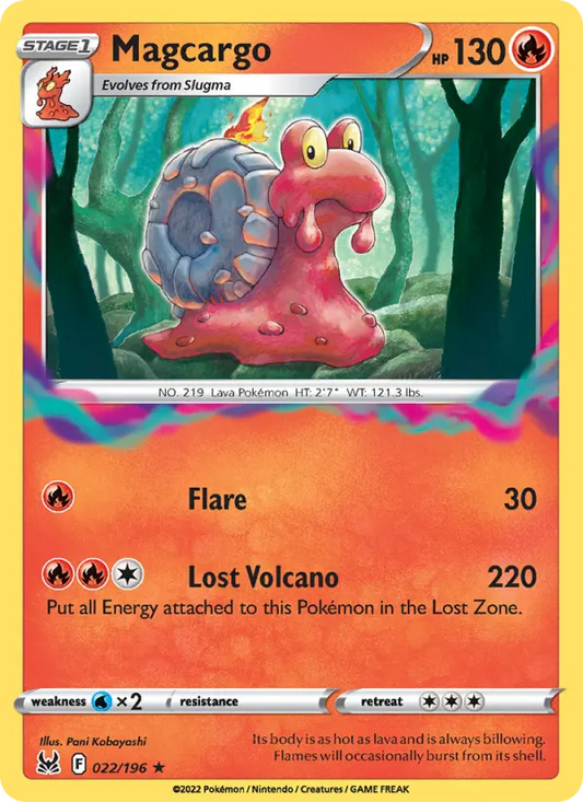 Magcargo 22 Lost Origin Pokesingles