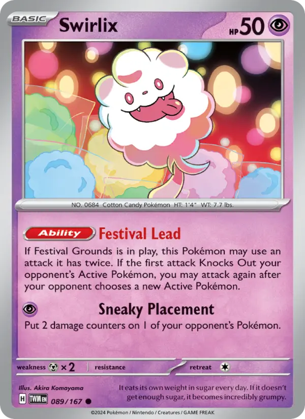 Swirlix 89 Twilight Masquerade Pokesingles