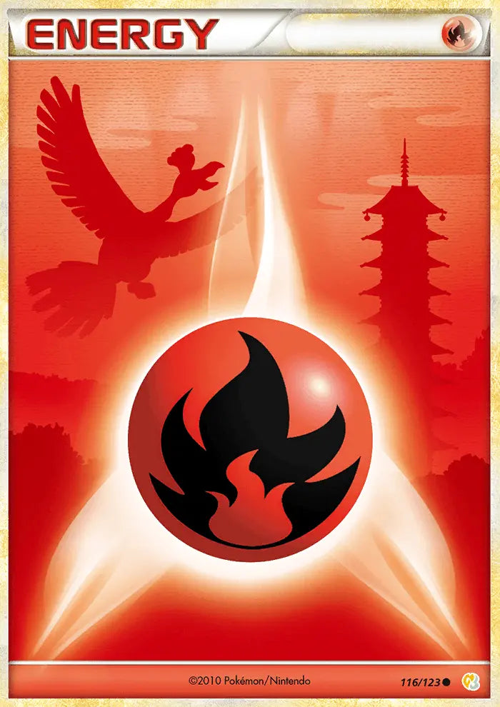 Fire Energy 116 HeartGold SoulSilver Pokesingles