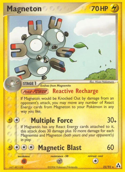 Magneton 22 Legend Maker Pokesingles