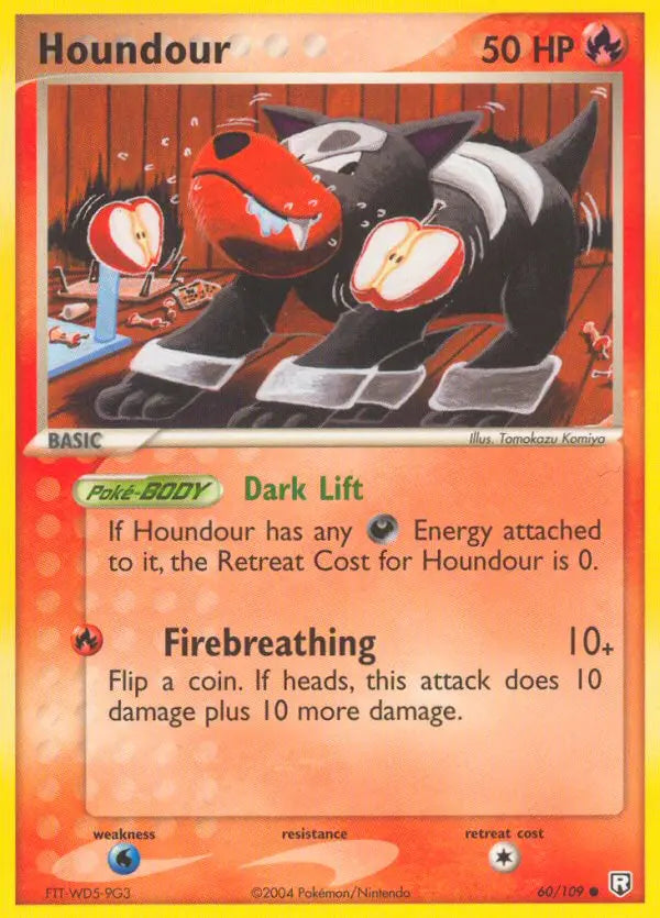 Houndour 60 Team Rocket Returns Pokesingles