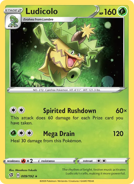 Ludicolo 9 Rebel Clash Pokesingles