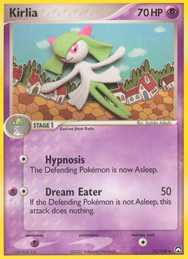 Kirlia 31 Power Keepers Pokesingles