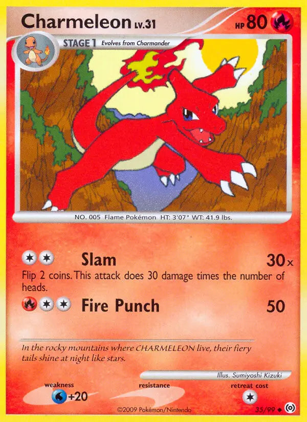 Charmeleon 35 Arceus Pokesingles