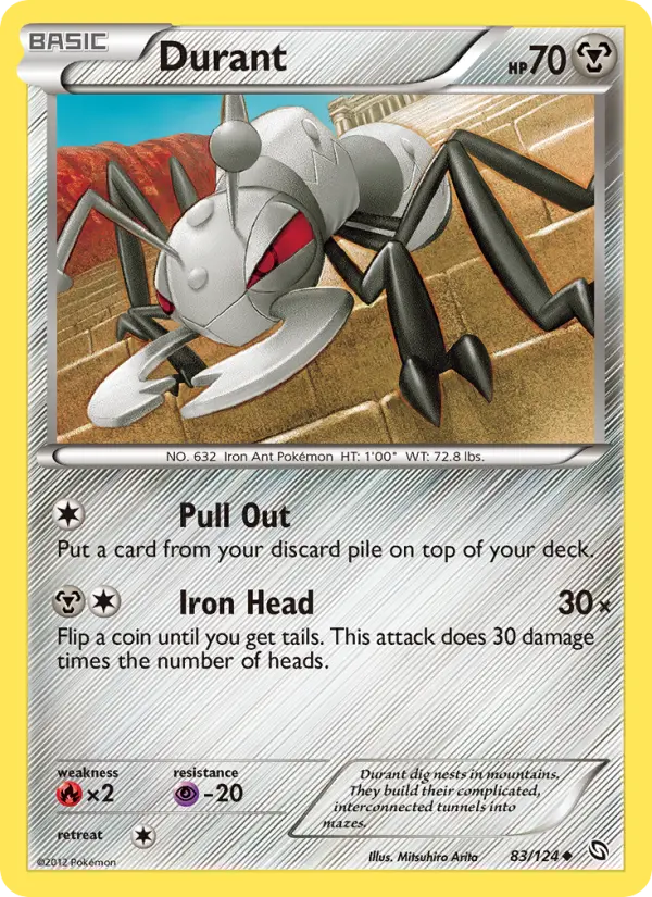 Durant 83 Dragons Exalted Pokesingles