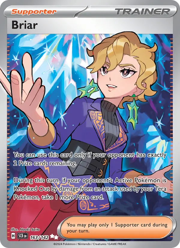 Briar 163 Stellar Crown Pokesingles
