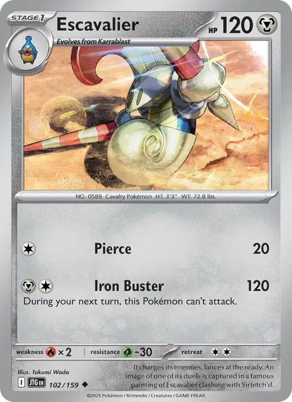 Escavalier 102 Journey Together Pokesingles
