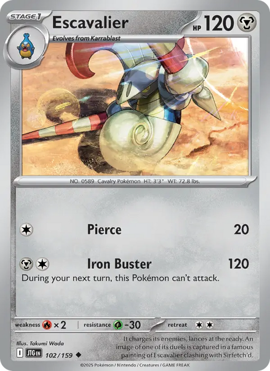 Escavalier 102 Journey Together Pokesingles