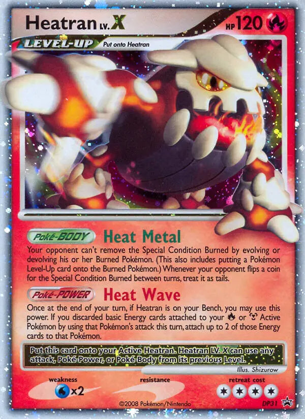 Heatran DP31 DP Black Star Promos Pokesingles