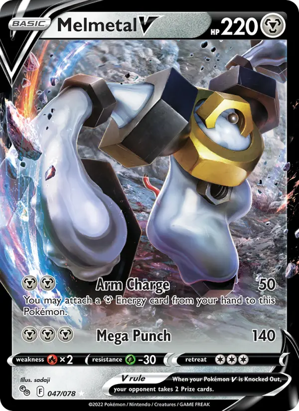 Melmetal V 47 Pokémon GO Pokesingles