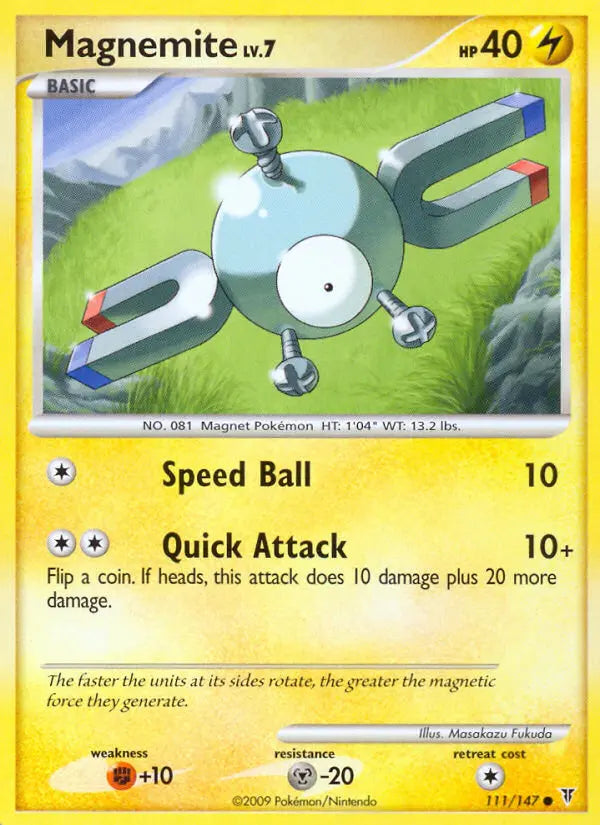 Magnemite 111 Supreme Victors Pokesingles