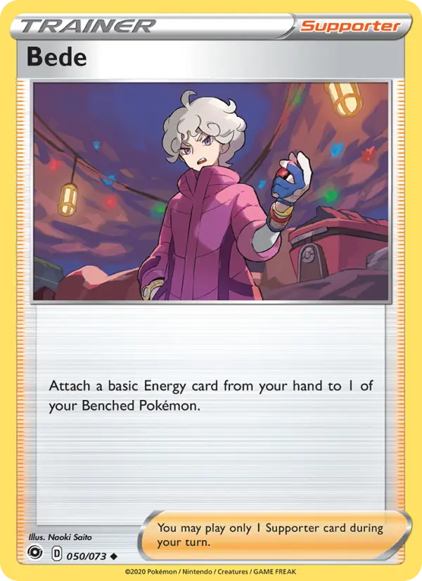 Bede 50 Champion's Path Pokesingles