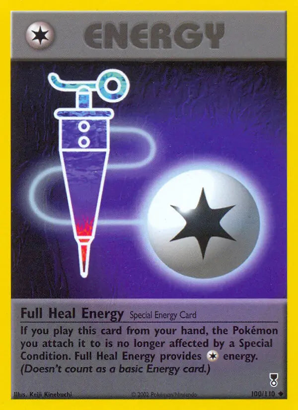 Full Heal Energy 100 Legendary Collection Pokesingles