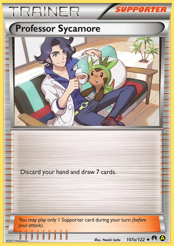 Professor Sycamore 107a BREAKpoint Pokesingles