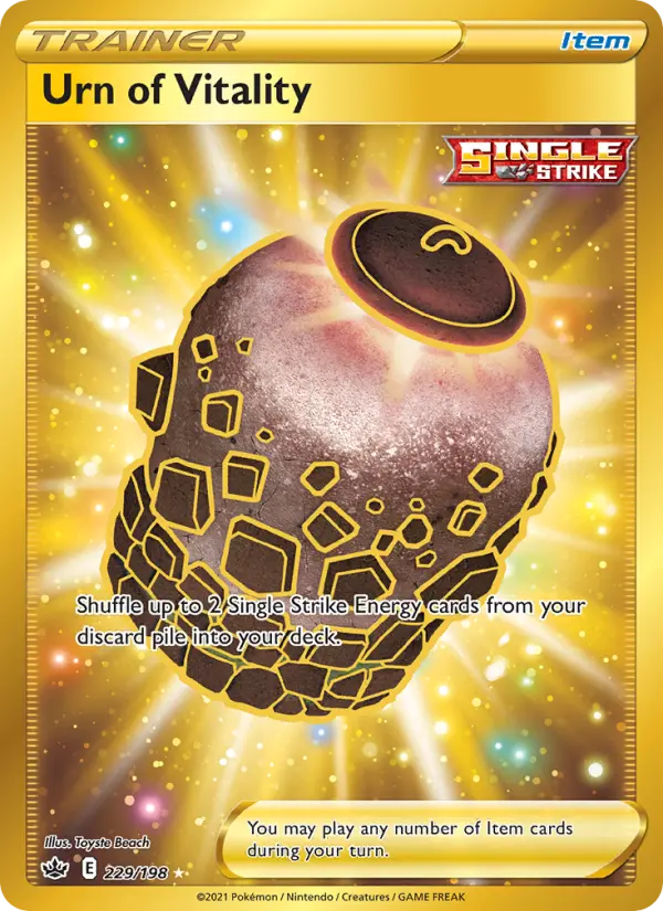 Urn of Vitality 229 Chilling Reign Pokesingles