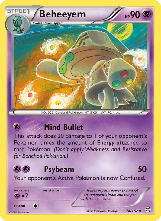 Beheeyem 74 BREAKthrough Pokesingles