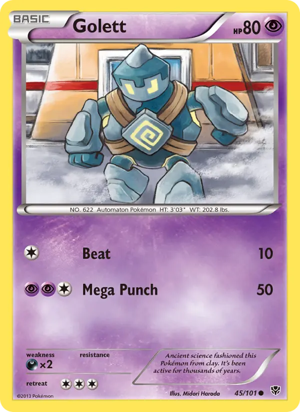 Golett 45 Plasma Blast Pokesingles