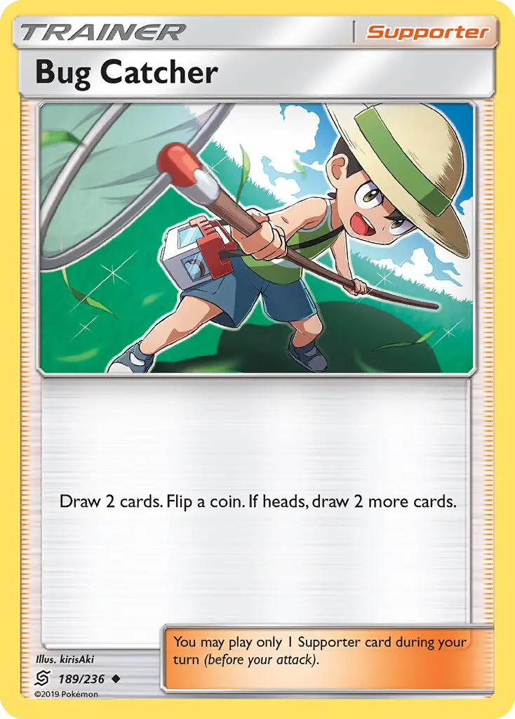 Bug Catcher 189 Unified Minds Pokesingles