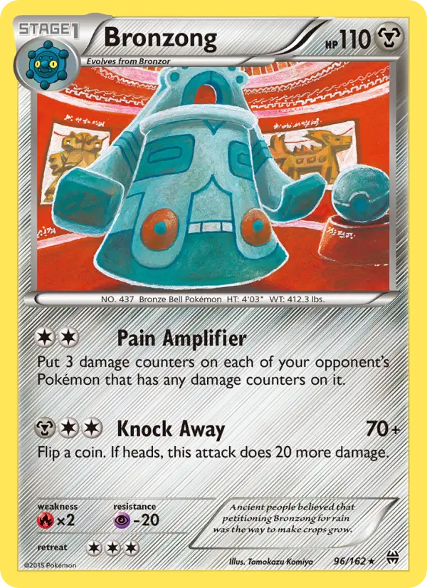 Bronzong 96 BREAKthrough Pokesingles