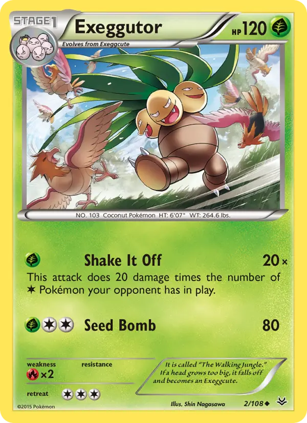 Exeggutor 2 Roaring Skies Pokesingles