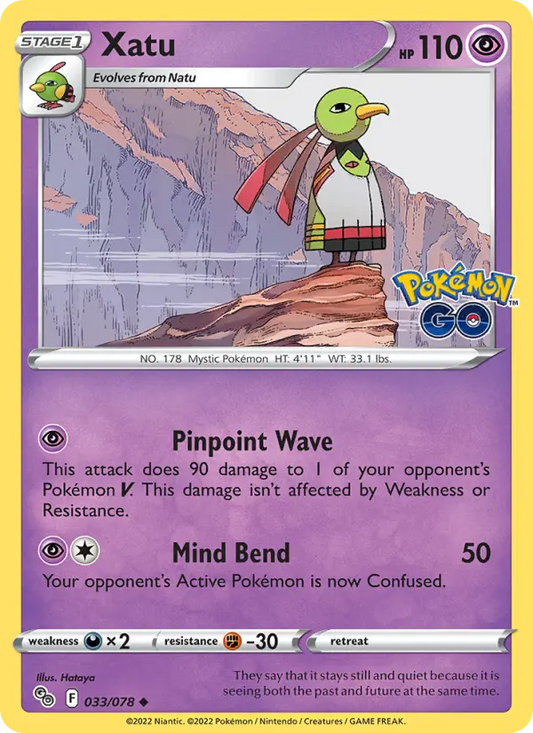 Xatu 33 Pokémon GO Pokesingles