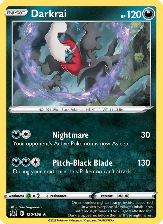Darkrai 120 Lost Origin Pokesingles