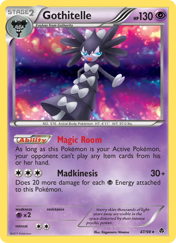 Gothitelle 47 Emerging Powers Pokesingles