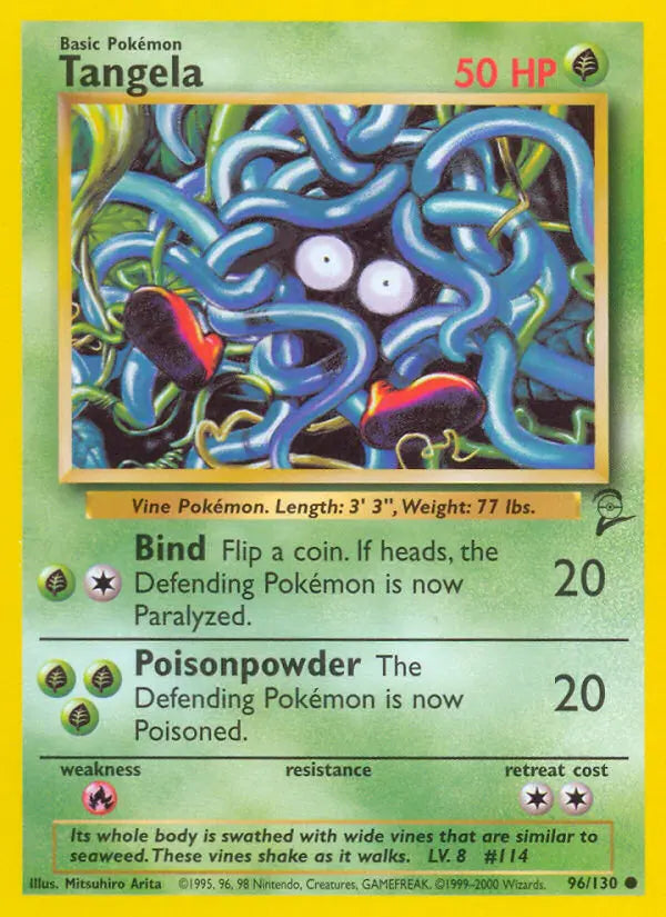 Tangela 96 Base Set 2 Pokesingles